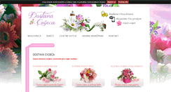 Desktop Screenshot of dostavacvijeca.com